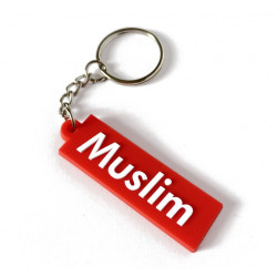 Porte-clé plastique souple Muslim - Musulman - مسلم