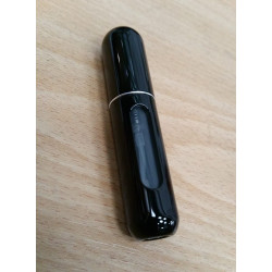 Mini-fragrance-spray for travel-Empty aluminium vaporizer-Black