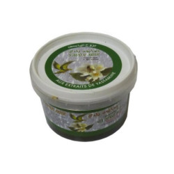 Savon noir Beldi marocain parfumé au Jasmin 100% naturel (Gommage et massage)