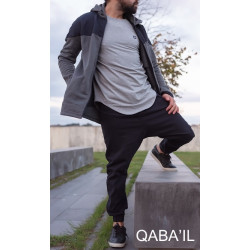 Manteau Qaba'il MONTANA - Couleur Gris anthracite