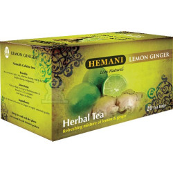 Thé Citron Gingembre (20 sachets) - Lemon Ginger Tea - شاي الزنجبيل والليمون