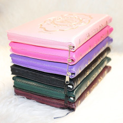 Lot de 6 Coran de couleurs différentes avec fermeture Zip (Lecture Hafs en langue arabe...