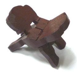 Porte Coran miniature en bois pour décoration (garniture)