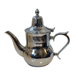 Théière marocaine décorée en inox (0.80 L)