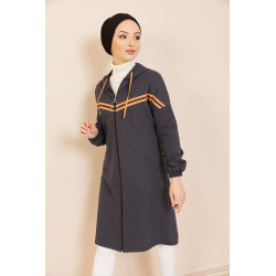 Veste Cardigan style casual (Modern Clothing 2022) - Navy blue color