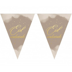 Eid Mubarak Flag-Mole Color (5-meter Fanions)