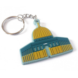 Soft plastic keyring Dome Mosque in Al-Quds