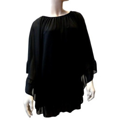 Tunique de couleur noire pour femme - Taille standard