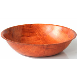 Small deep wooden dish (20 cm)