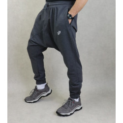 Pantalon Sarouel Jogging léger homme poches zip - Sarouel Best Ummah - Couleur Gris...