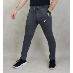 Pantalon jogging molletonné grandes poches zippées pour homme - Marque Best Ummah -...