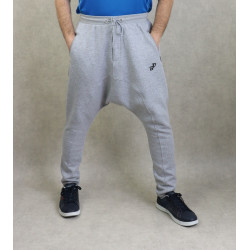 Pantalon jogging Sarouel coton molletonné pour homme - Marque Best Ummah - Couleur Gris...