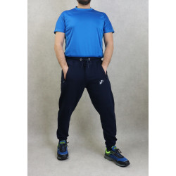 Large jogging trousers and light pockets for man-Brand Best Ummah-Color Marine blue