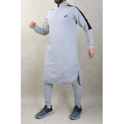 Short Qami Premium cotton light bicolor pressure buttons Brand Best Ummah-Color Light...