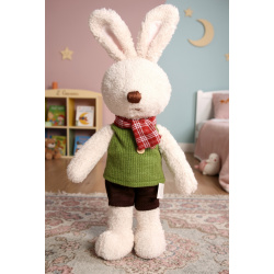 Peluche/Doudou Lapin Alaadine (Famille Arnoube)