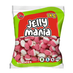 Bonbon Confiseries Halal : Bisous sucrés (Sac de 1 kg) - Jelly Mania