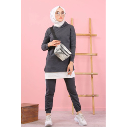 Ensemble décontracté et tenue de sport 2 pièces pour femme (Modest Fashion France) -...