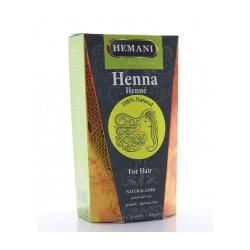 Henné pour cheveux 100% naturel - Noir - Henna Natural Dark