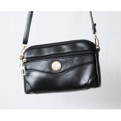 Handbag for woman with shoulder strap - Black color