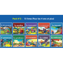 Pack N°2 : J'apprends la vertu et les bonnes manières avec Sâlah : 10 récits éducatifs...
