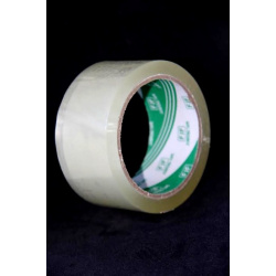 75 meter transparent polypropylene adhesive tape (Scotch) (very resistant roll)