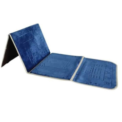 Tapis de prière pliable ultra confortable avec adossoir intégré (dossier - chaise -...
