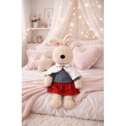 Peluche/Doudou Lapin Imane (Famille Arnoube)