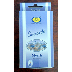 Encens bakhor Concorde-20 cones perfumed Myrrh-Cycle brand Concorde Incense Cones