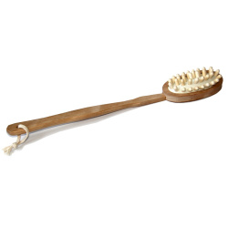 Special wooden massage brush (for the back and the rest of the body)