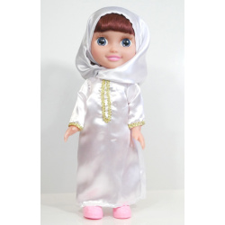 Talking "Chifa" Muslim doll (deluxe version) - White clothes