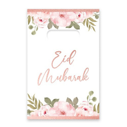 Sachets with candy Eid Mubarak-Color gold