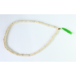 Traditional handmade 99-grain musk-scented rosary (Sabha) (28 cm)