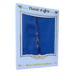 Mon coffret cadeau - Plaisir d'offrir : Tapis de prière musulman avec sa boite et chapelet