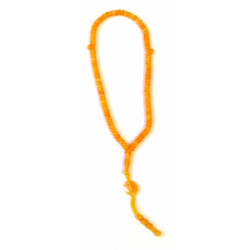 Grand chapelet 99 grains en plastique couleur jaune ocre