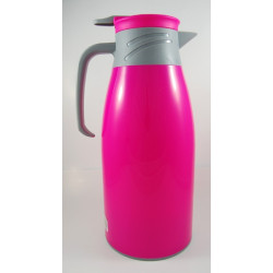1.9L pink plastic thermos