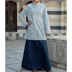 100% Cotton Tranquility Tunic Blouse - Tranquility Blouse [wB3701]
