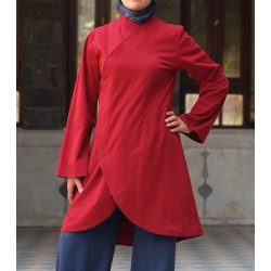 Tunique cocon 100% Cotton - Cocoon Tunic [wB5601]
