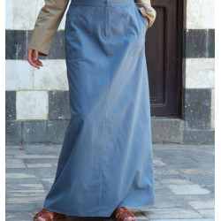 Long skirt with pockets - Pocketed Skirt [wT401]