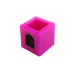 Petit Photophore décoratif marocain de couleur rose