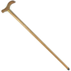 Stylish and comfortable wooden walking cane with T-handle