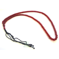 Chapelet "Sebha" ultra-résistant rouge (99 grains)