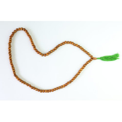 Chapelet (Tasbih) à 99 grains en bois artisanal fait main (33 cm)